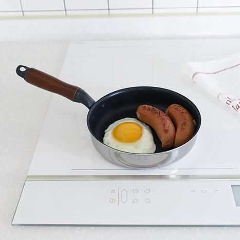 미니 후라이팬 인덕션 작은 계란 프라이팬 1인용 14cm