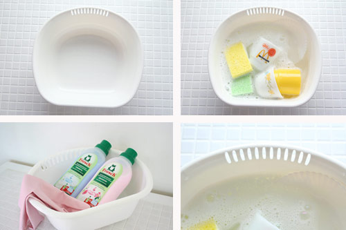 일본 화이트 설거지통