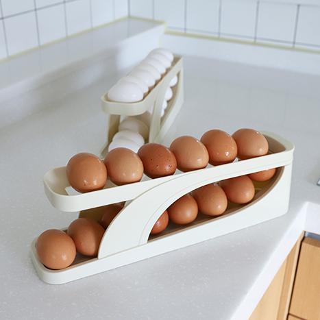 (최저가도전) 자동 계란 트레이 달걀 보관함
